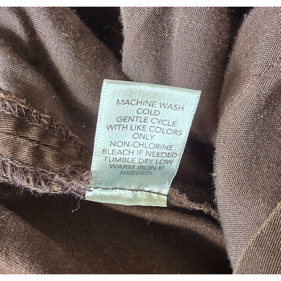 Cj Banks Signature Comfort Pants Women's 22W Brown Straight - Picture 6 of 16